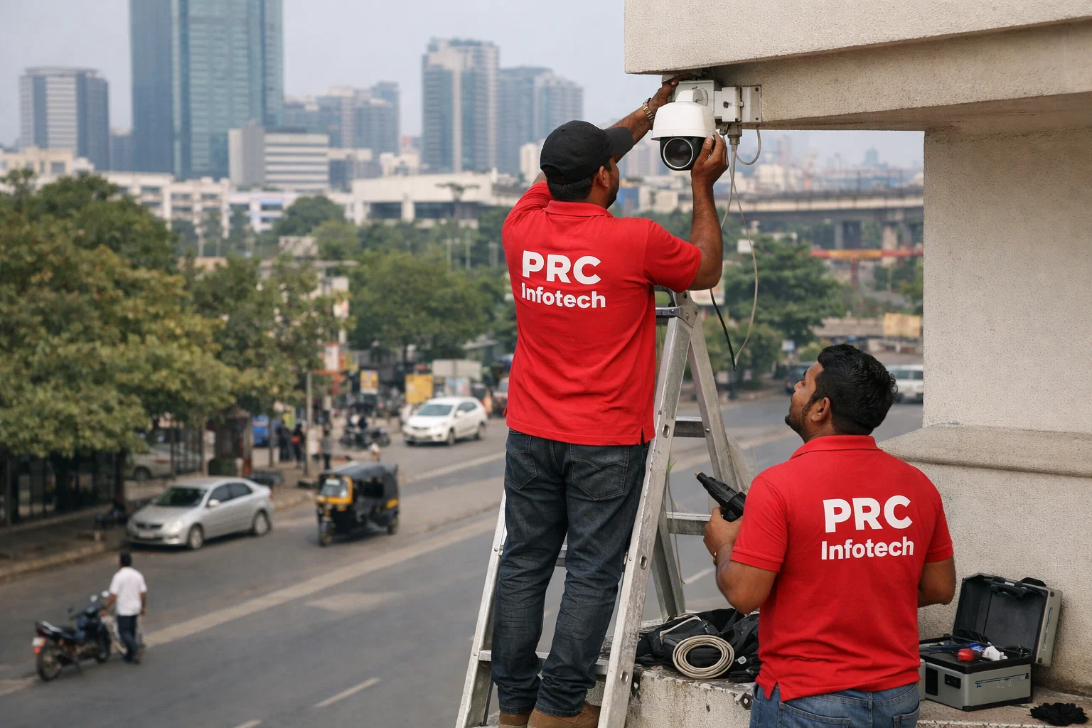 Delhi CCTV Camera Setup